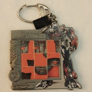 Transformers Miniature Slide Puzzle Keychain Autobot Symbol 2007
